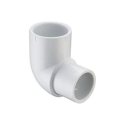 90 deg Elbow, 1-1/2 x 1 in, Socket, SCH 40/STD, PVC