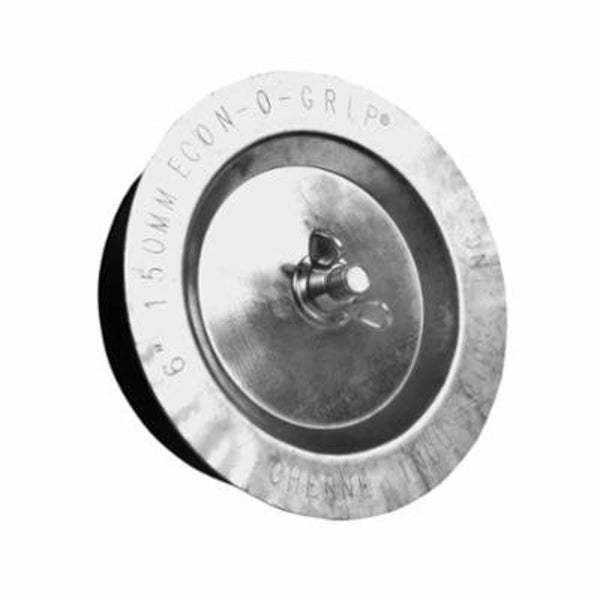 Econ-O-Grip® Plug, 6 in Pipe, 3.19 in L, 1 psi Back