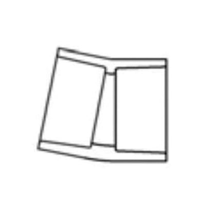 11.25 deg Elbow, 4 in, Socket, SCH 40/STD, PVC