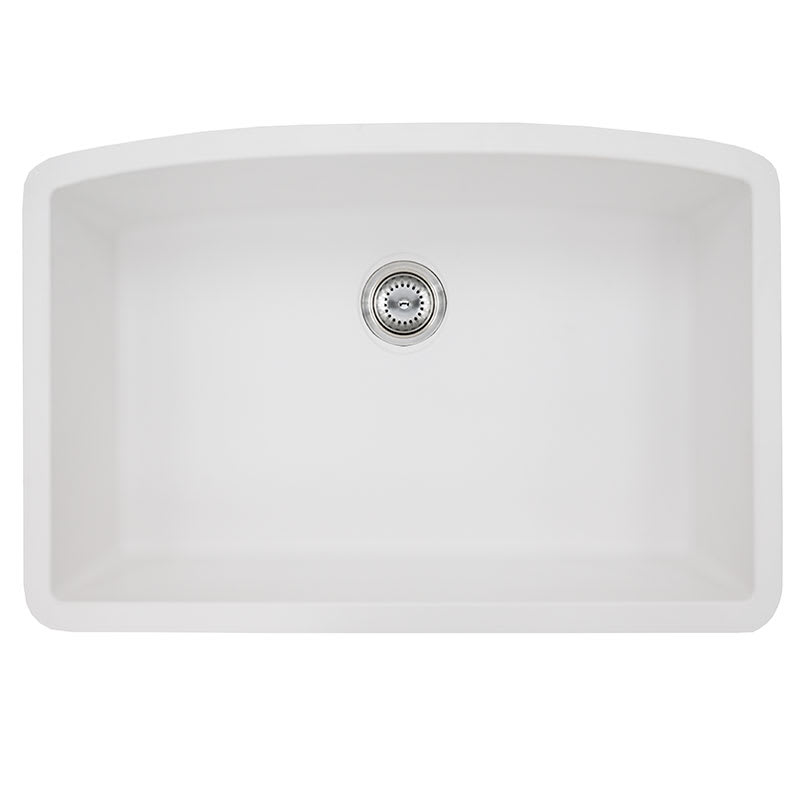 White Quartz Single Bowl 3219