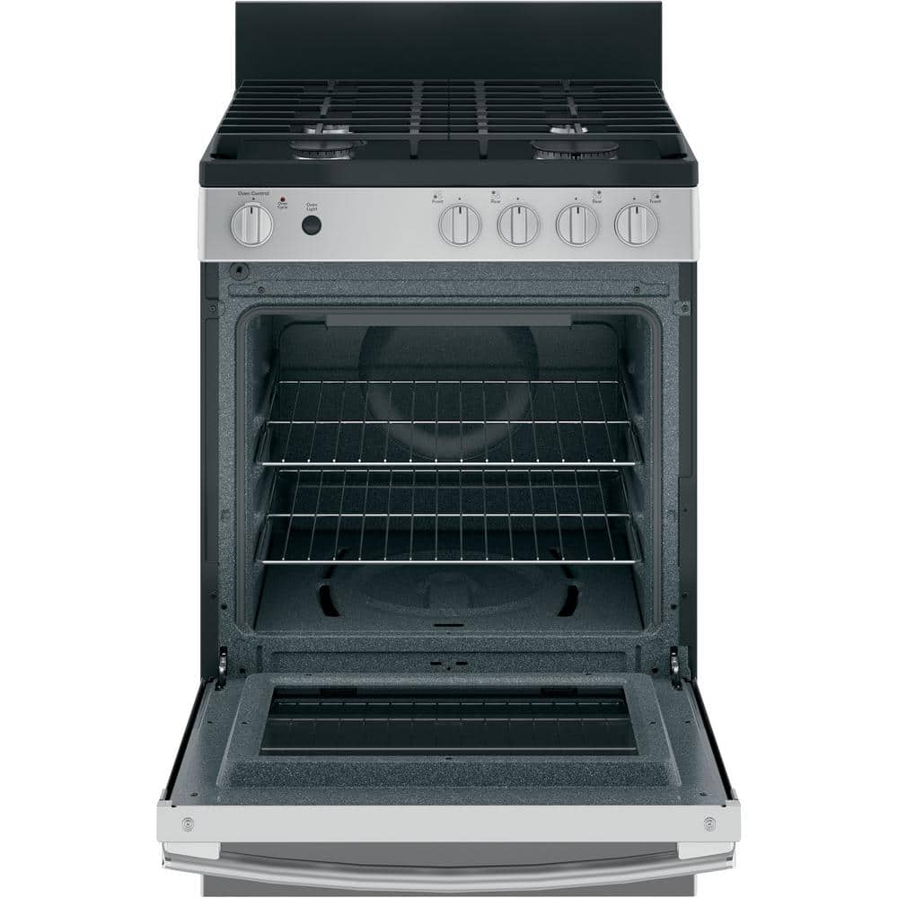 Ge® 24" Steam Clean Free-Standing/Slide-In Gas Range