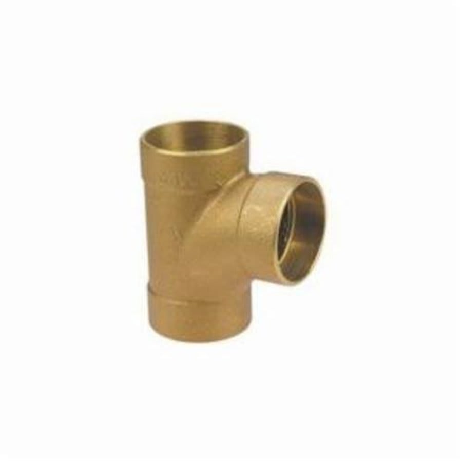 DWV Sanitary Tee, 4 x 2 in, C, Copper