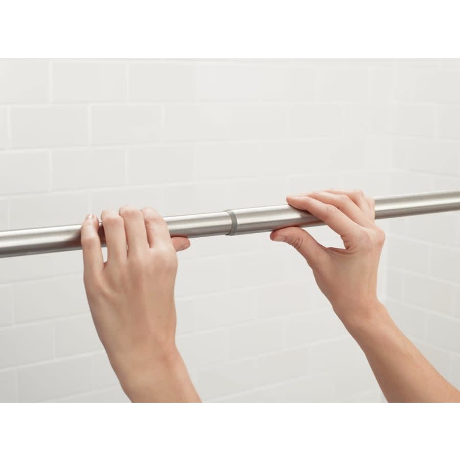 44" - 72" Adjustable Tension Shower Curtain Rod