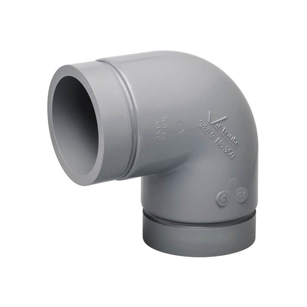 90 deg Elbow, 2 in, Groove, CPVC, SCH 80/XH