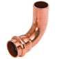 Street 90 deg Elbow, 1-1/2 in, Fitting x Press, Copper