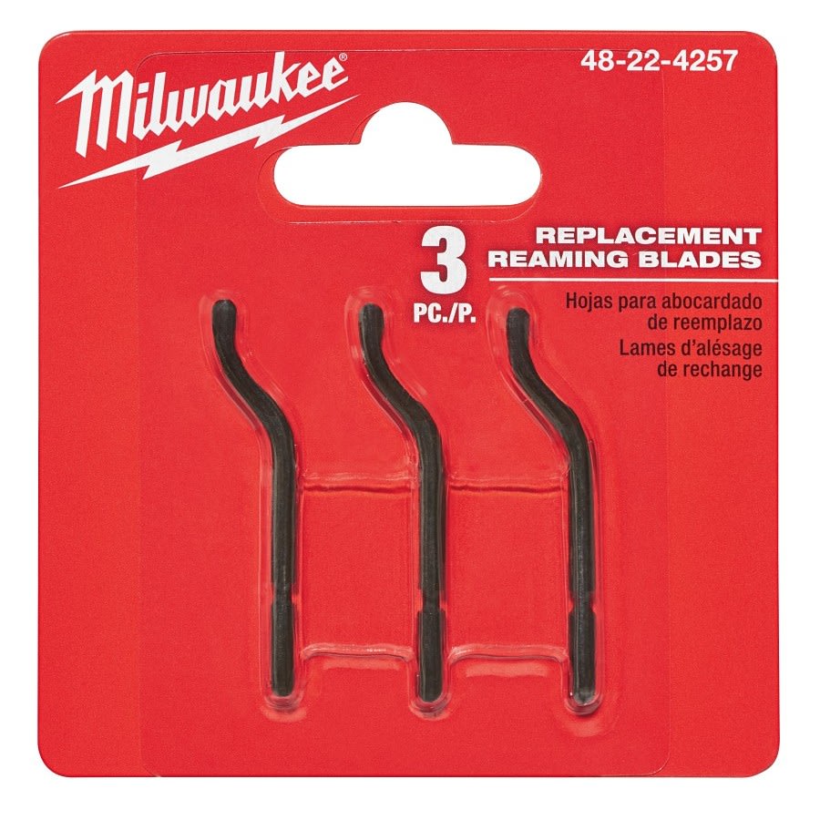 3-Piece Replacement Reaming Blade, Black Oxide, 3-Pack