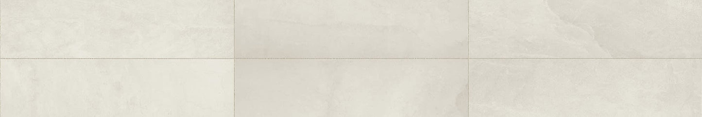 Slate Attache Meta White Rectangle 12X24 Matte