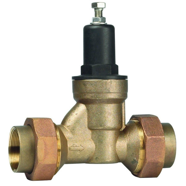 Pressure Reducing Valve, 1-1/2 in, Union FNPT, Bronze