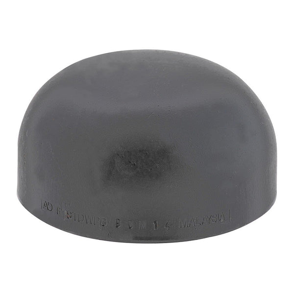 Carbon Steel Cap, 6 in, Butt Weld, Import