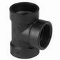 DWV Cleanout Tee, 4 in, Hub x FNPT, ABS