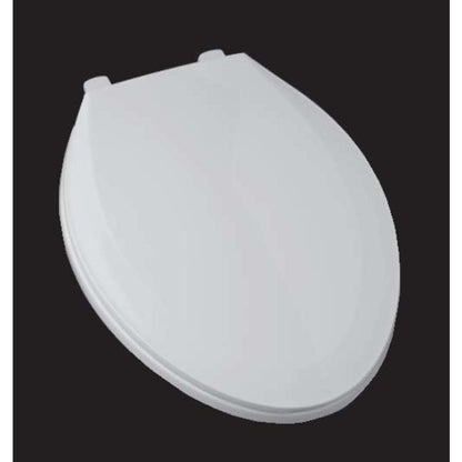 Elongated Closed-Front Toilet Seat and Lid