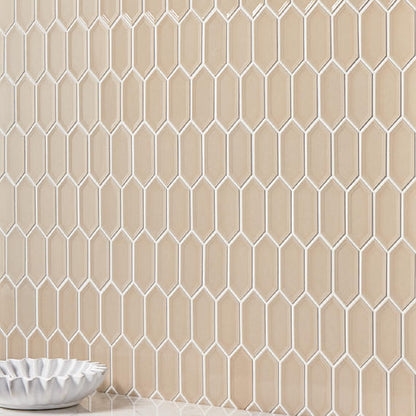 Luminique Dune Rectangle, Fluted 12X24 Glossy