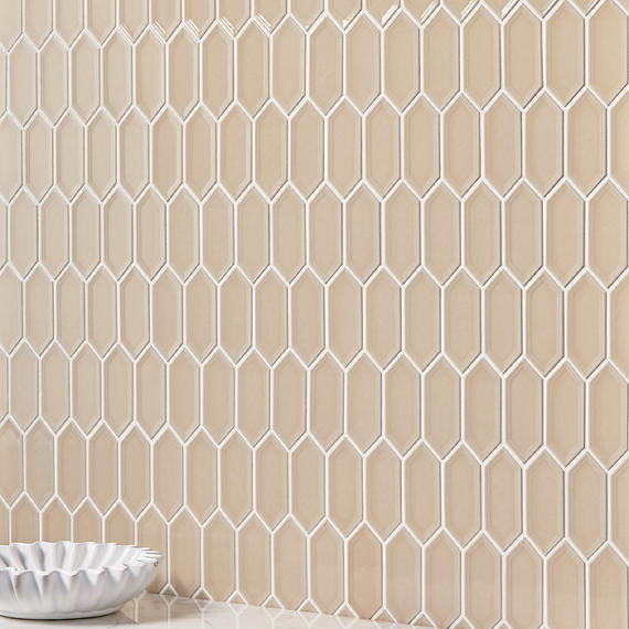Luminique Dune Rectangle, Weave 12X24 Glossy