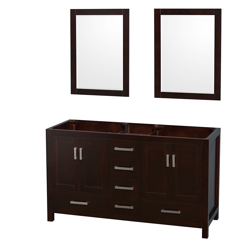 Sheffield Double Bathroom Vanity - 59W x 35H x 21.5D