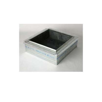 30 x 20 in - 4 in Deep Return Air Boot Blank Sealed, 26 ga
