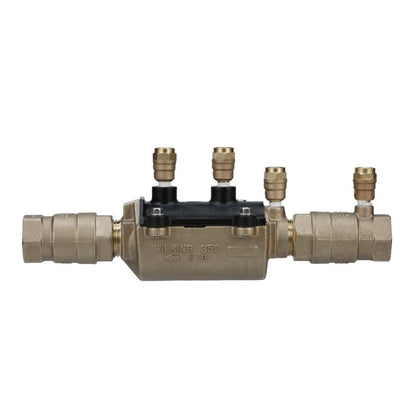 350XL Double Check Backflow Preventer, 1 in, FNPT, Bronze