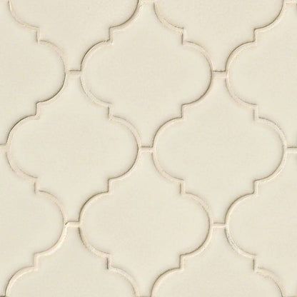 Antique White Arabesque Tile®