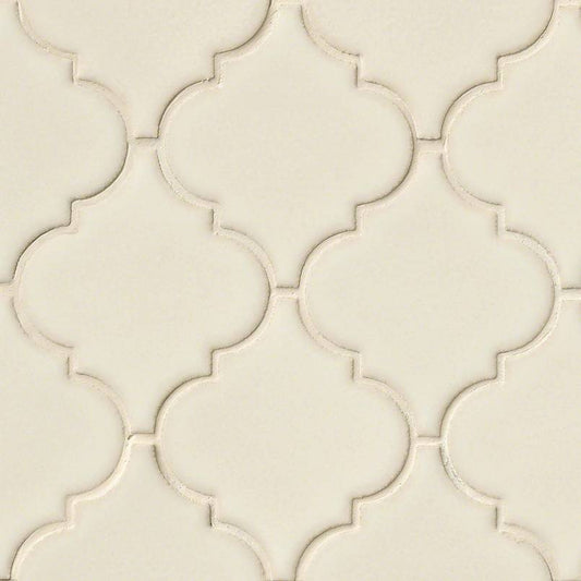 Antique White Arabesque Tile®