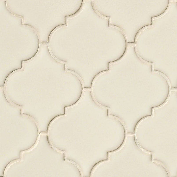 Antique White Arabesque Tile®