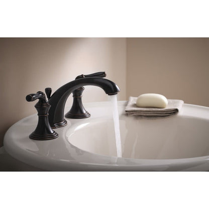 Devonshire Widespread Bathroom Faucet with UltraGlide Valve and Quick Mount Technology - Free Metal Pop-Up Drain Assembly with Purchase