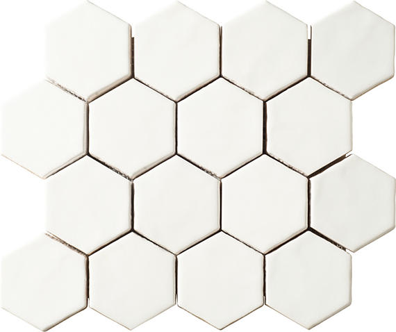 Artistic Reflections Matte Artic Hexagon 3X3 Matte