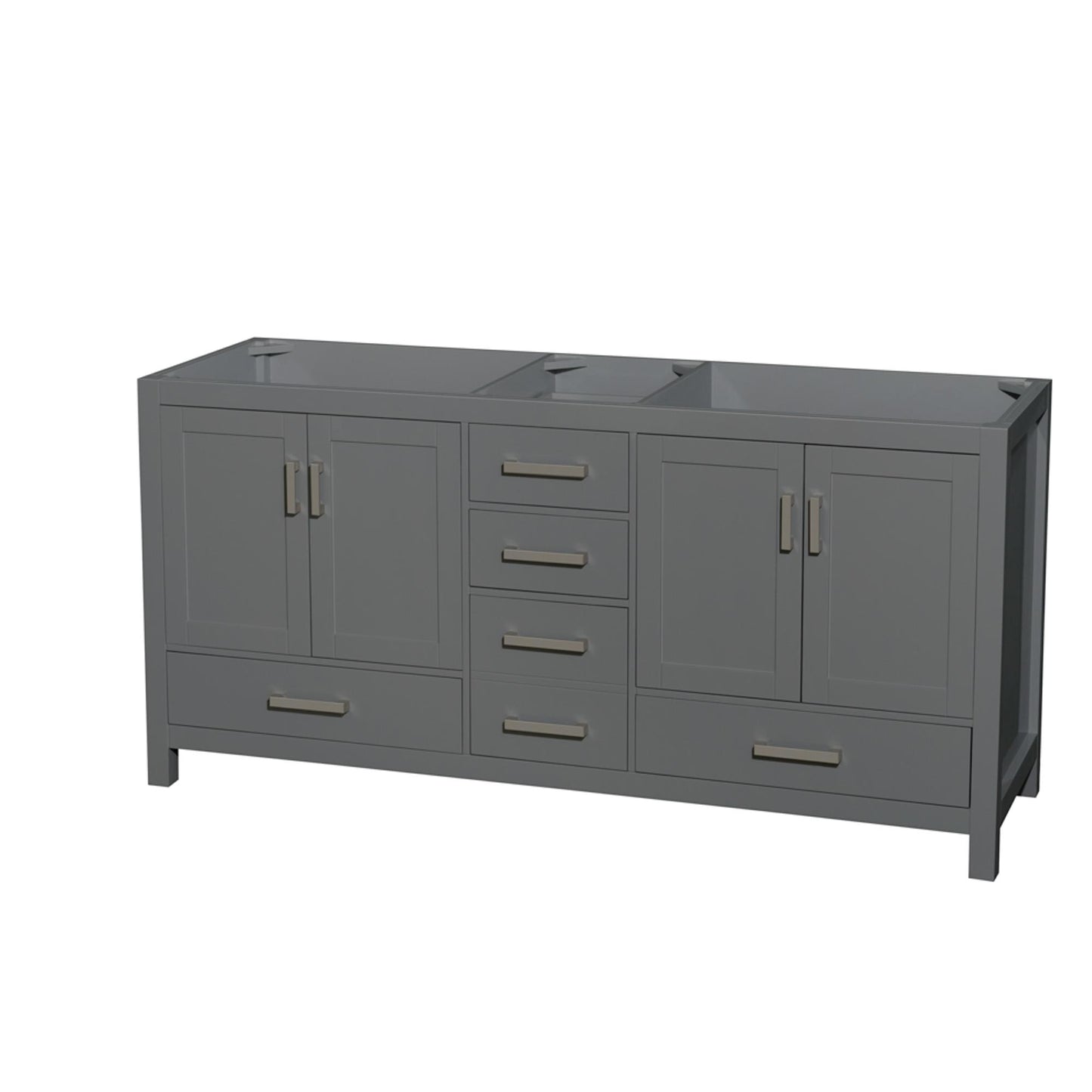 Sheffield Double Bathroom Vanity - 70.75W x 35H x 21.5D