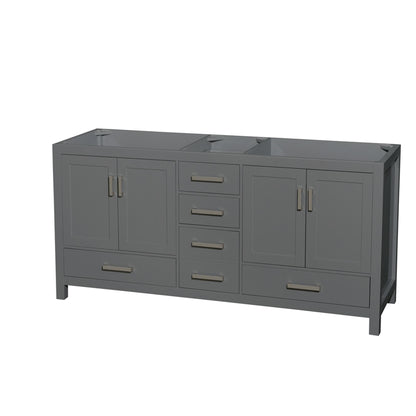 Sheffield Double Bathroom Vanity - 70.75W x 35H x 21.5D