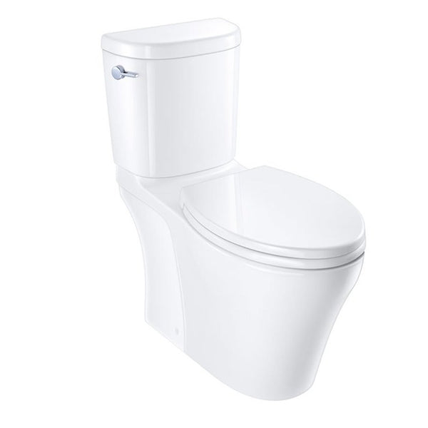 Somerton Smart Toilet Tank, Bowl Mount, ADA, Left Hand Lever, 0.8/1.28 gpf Dual Flush, White