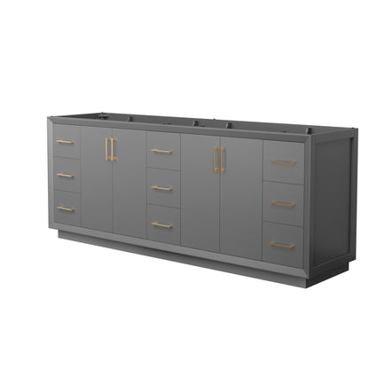 Strada Double Bathroom Vanity - 83.25W x 34.25H x 21.75D