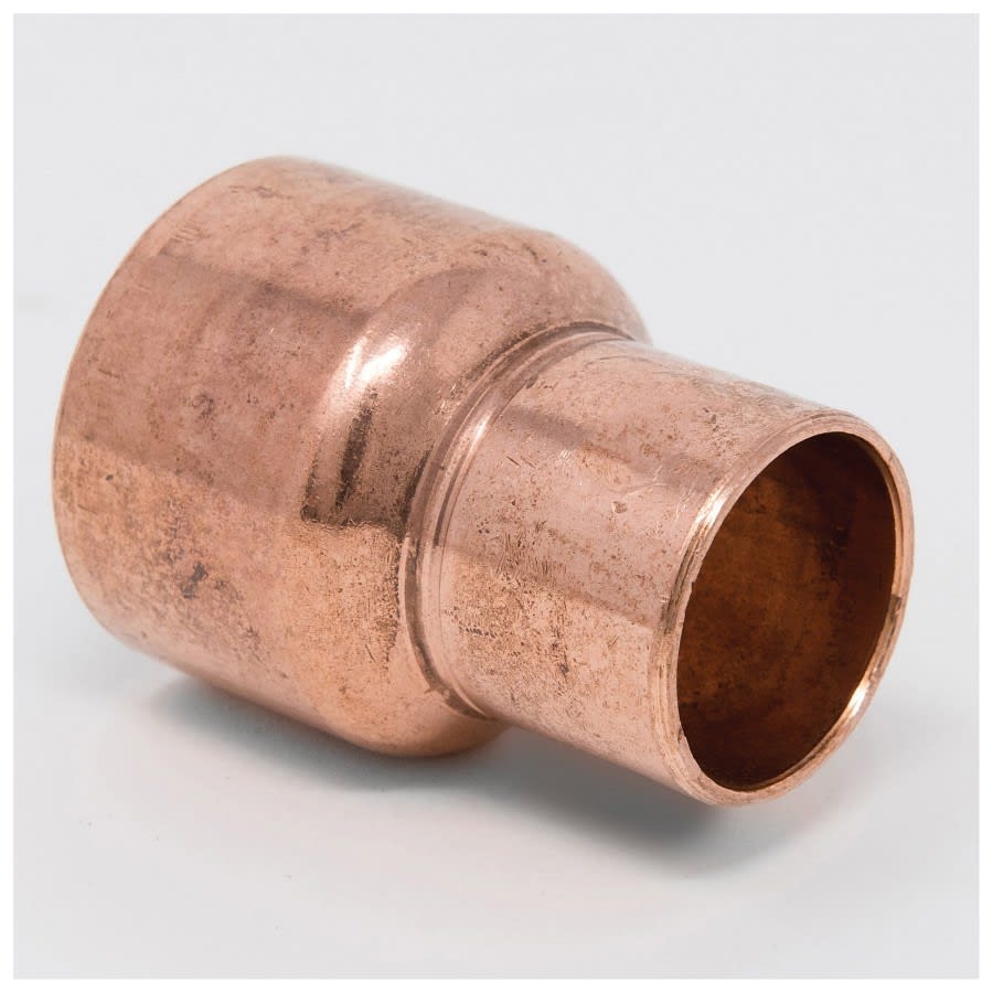 Reducer Coupling, 3/4 x 5/8 in, C, Copper