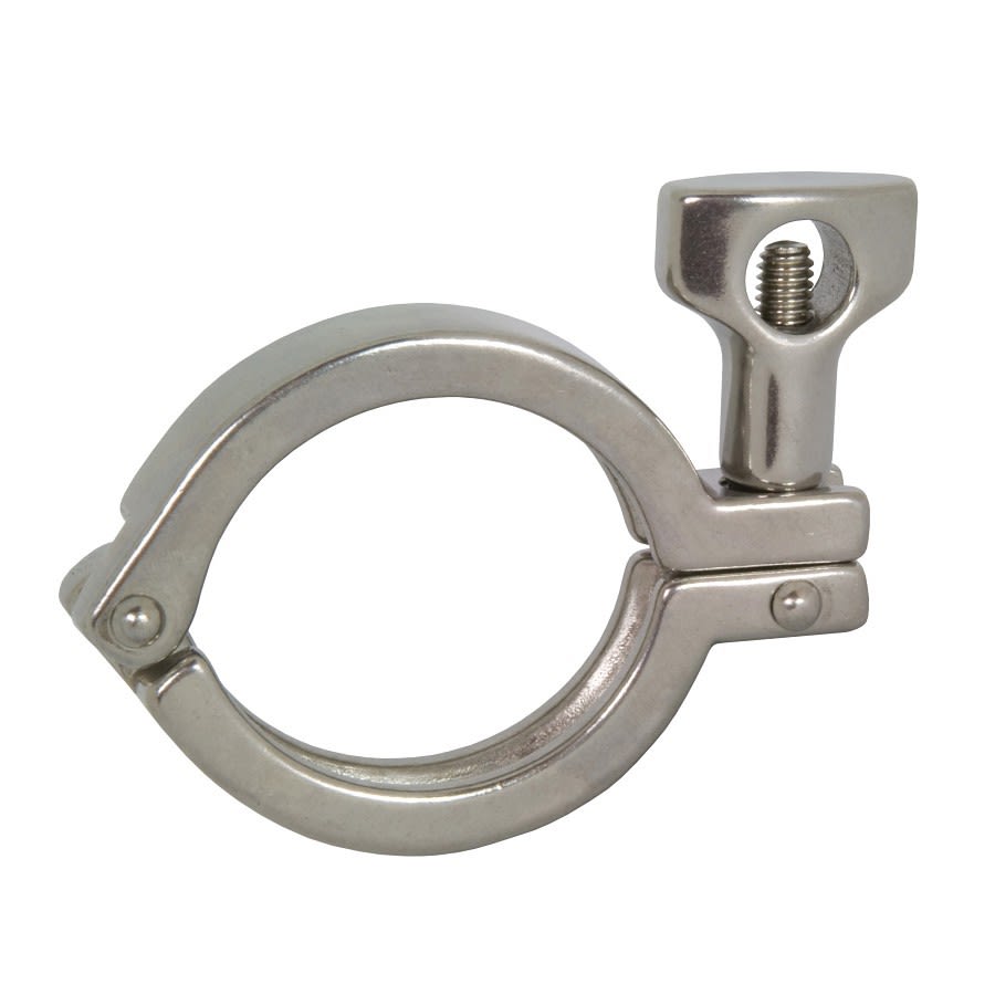 Single Pin Clamp, 2 in, 304/304L Stainless Steel