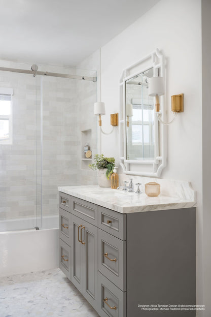 Cloé 2.5" x 8" Glossy Ceramic Tile in Baby Blue