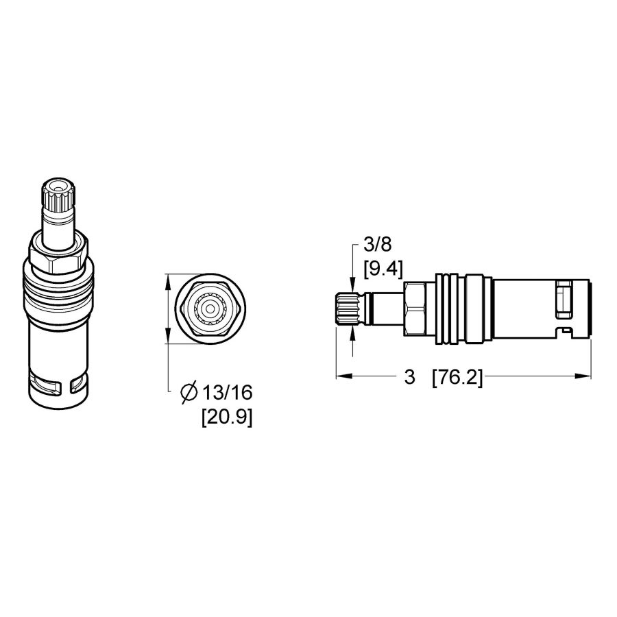 Right Hand Stem Cartridge