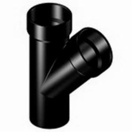 DWV Street Wye, 3 x 2 in, Spigot x Hub, ABS