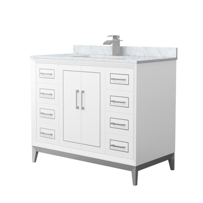 Marlena Single Bathroom Vanity - 42W x 35.25H x 22D
