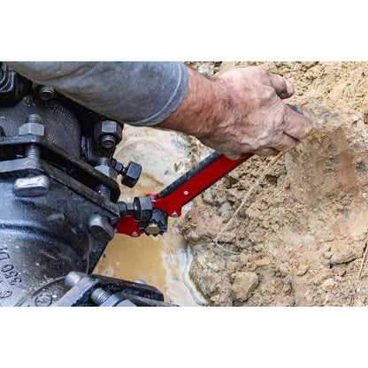 Thru-Bolt™ Dual Socket Adjustable Ratchet Wrench