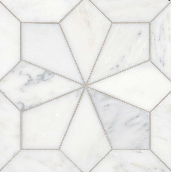 Blomma Bianco Mosaic - Honed