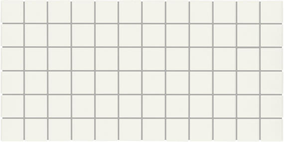 Color Wheel Mosaic Matte Arctic White Straight Joint 1X6 Matte