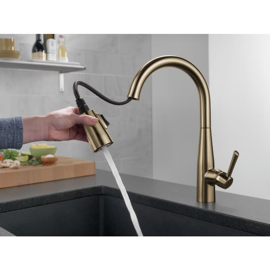 Essa Pull-Down Kitchen Faucet with Magnetic Docking Spray Head - Includes Lifetime Warranty