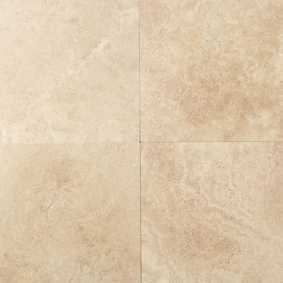 Travertine Mediterranean Ivory Square 16X16 Tumbled