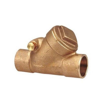 Swing Check Valve, 1 in, C, Bronze