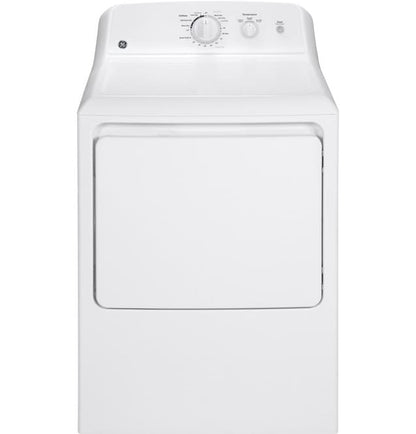 GE 6.2cu Ft Elec Dryer 3 Cycl 3 Heat Sel