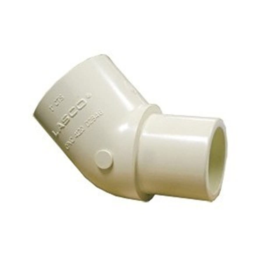 Street 45 deg Elbow, 1/2 in, Spigot x Socket, SCH 40/STD, CPVC