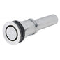 Pop-Down Style Lavatory Drain with a 2-1/4 in, Diameter Flange, Polished Chrome
