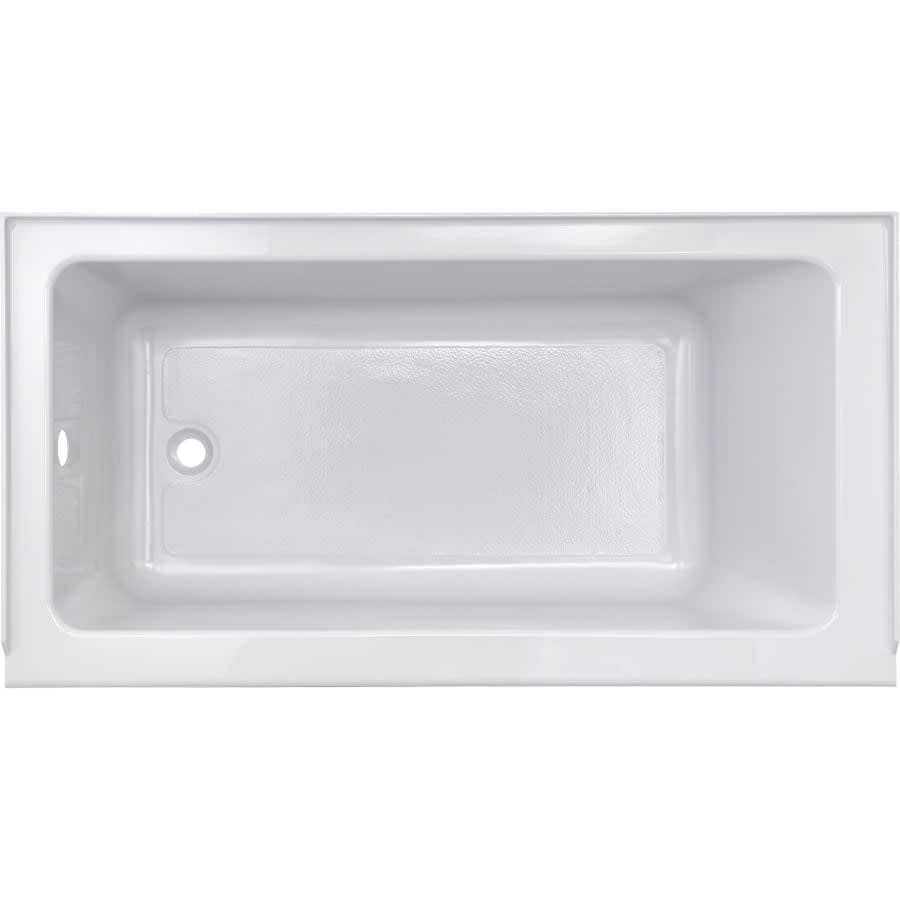 Studio 60" Soaking Bathtub for Alcove Installations with Right Drain