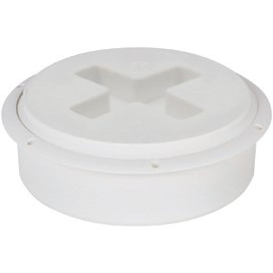 Cleanout, 3 in, MNPT x Spigot with Plug, DWV, PVC