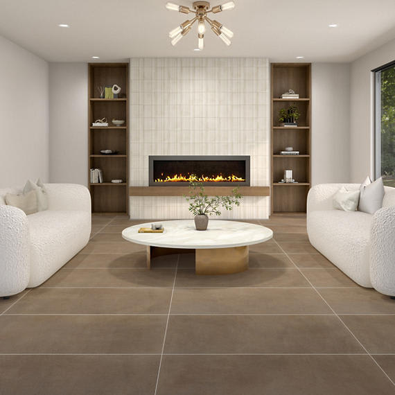 Crafthouse Argilla Square, Fluted 8X8 Matte