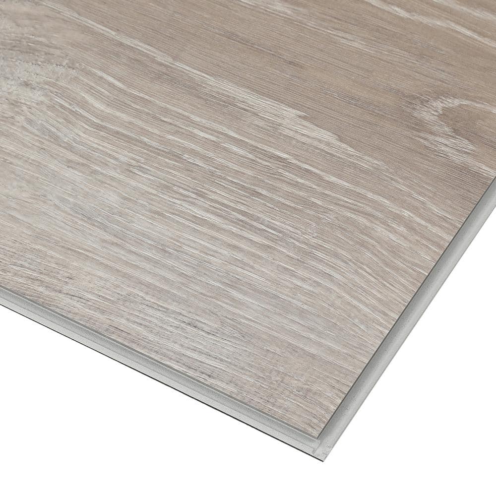 Sterling Oak 6 MIL x 8.7 in. W x 48 in. L Click Lock Waterproof Luxury Vinyl Plank Flooring (20.1 sqft/case)