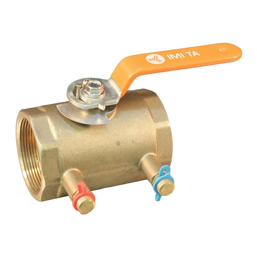 78BL Flow Balancing Valve, 1-1/2 in, FNPT, Brass