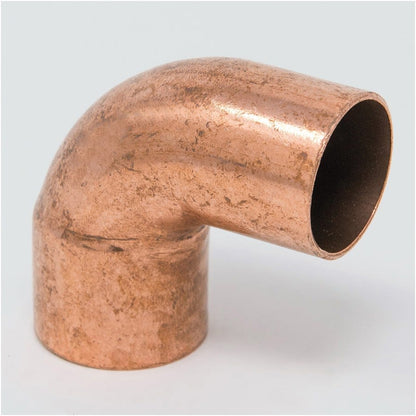 Street 90 deg Elbow, 1 in, Fitting x C, Copper